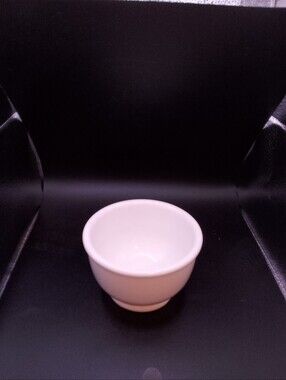 Wallace China Restaurant Ware White Soup Cup 3" X 4.5"
